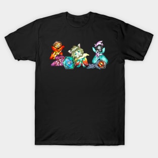 Dungeons and dragons cute kitties with D20 dice T-Shirt